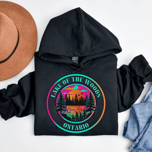 Lake Hoodie-Lake Of The Woods-Blue